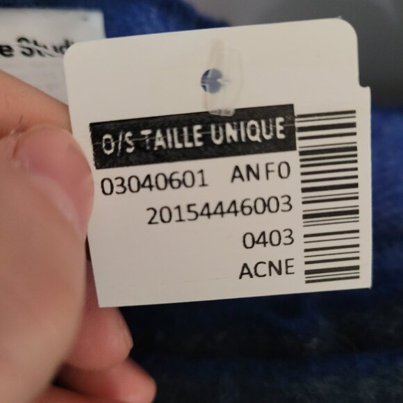 Acne studios Toro ty scarf new with tag - Picture 9 of 9